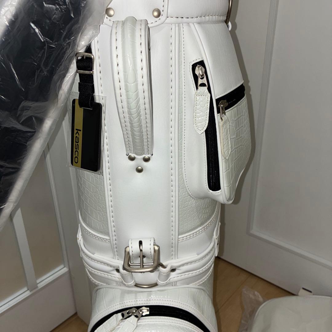 レア　キャスコ｜kasco ゴルフ キャディバッグ クロコ