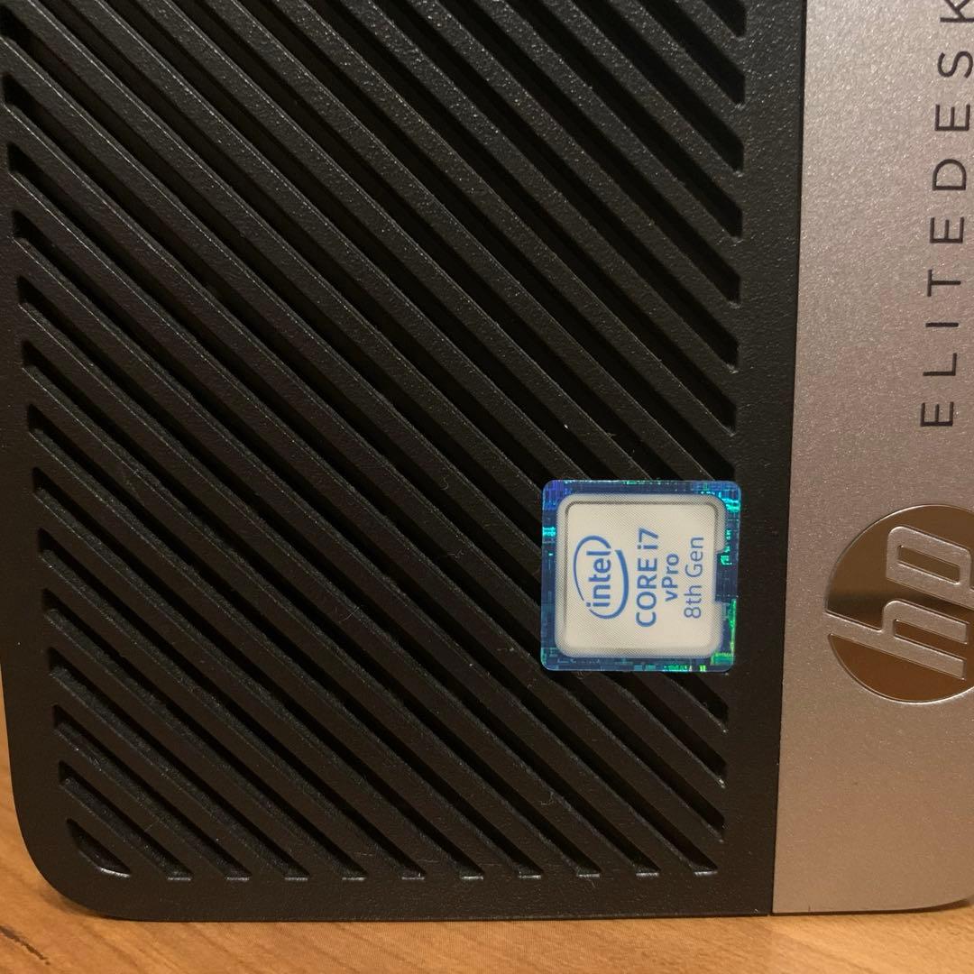hp EliteDesk 800 G4 SFF corei7 メモリ16G