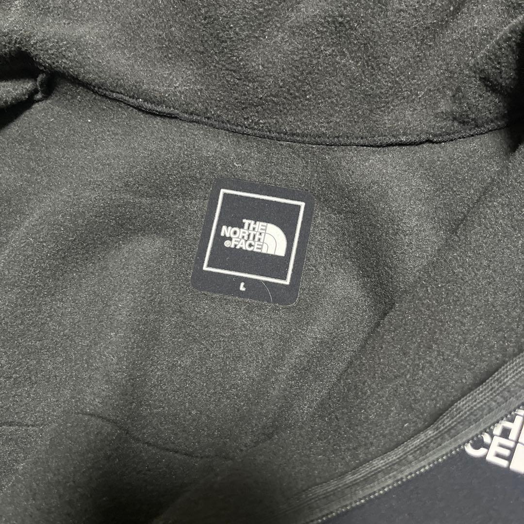 THE NORTH FACE ハイブリッドナイロンフリースフーディ