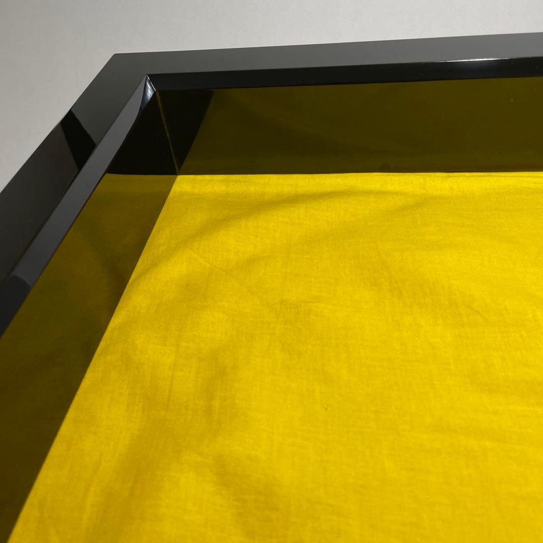 ◆ 炉縁 輪島塗 名塗師 【茶平一斎】作 共箱 茶道具◆