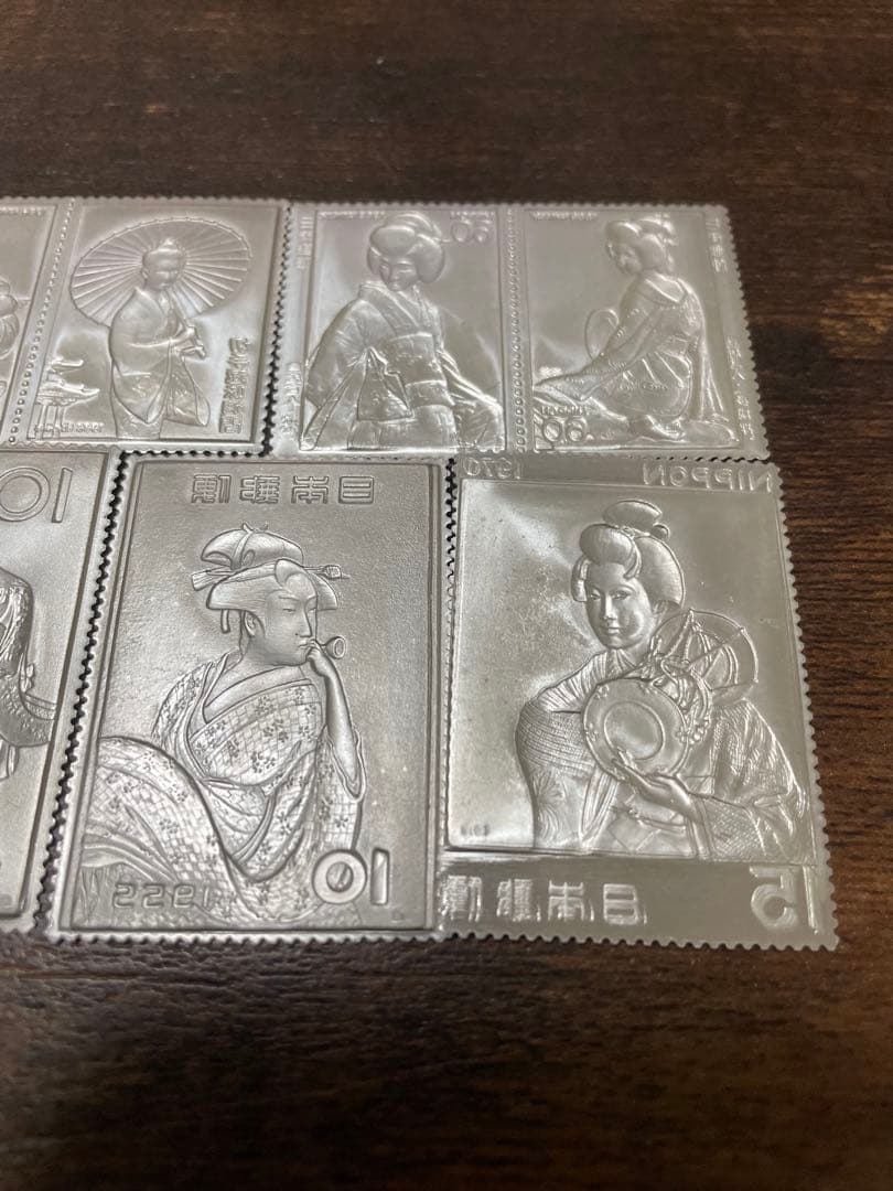 招*@様 純銀レリーフ5枚