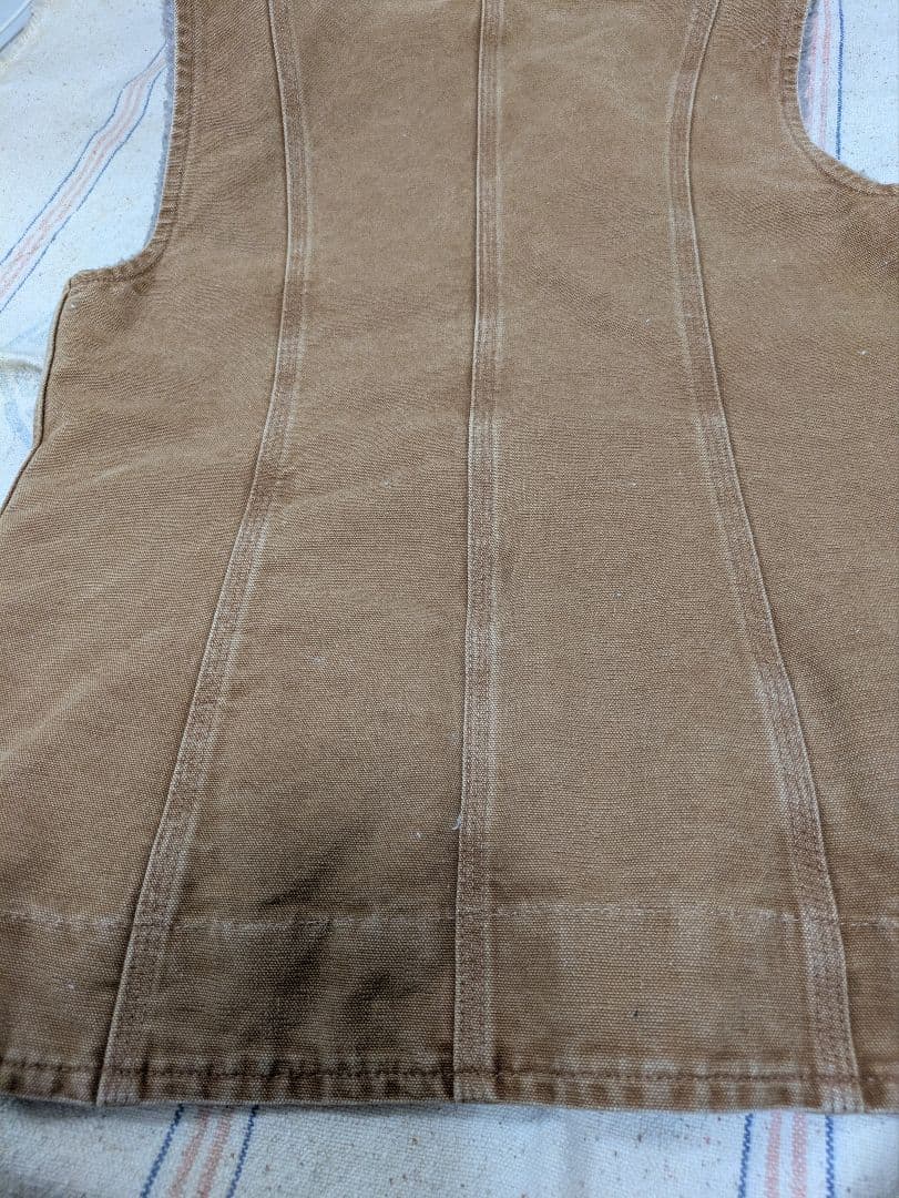 【希少サイズS】carhartt ダックベスト カーハート ユニセックス レア