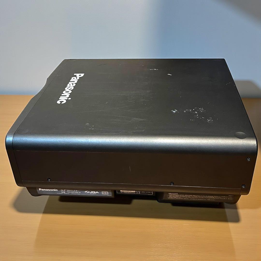 稀少✨ランプ２個❣️Panasonic TH-D7700-K 業務用プロジェクター