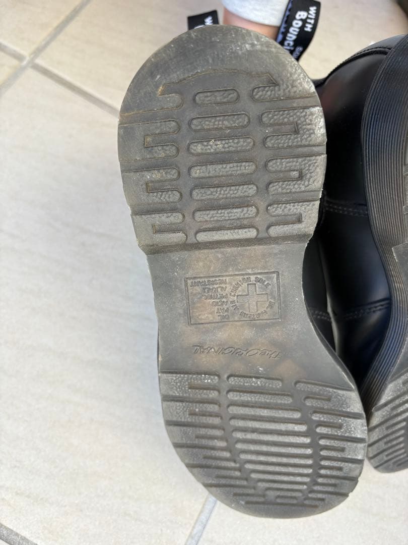 ドクターマーチン 2976 ホワイトステッチ チェルシーブーツ UK6