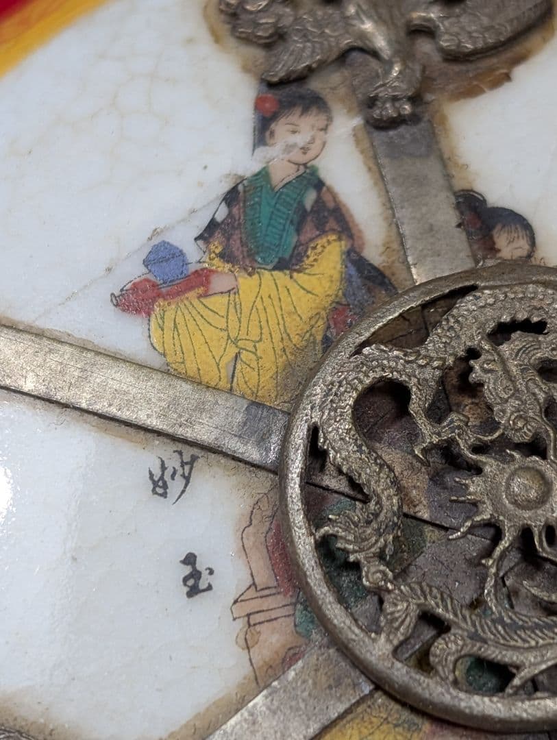 古美術　唐物　小物入れ 春画