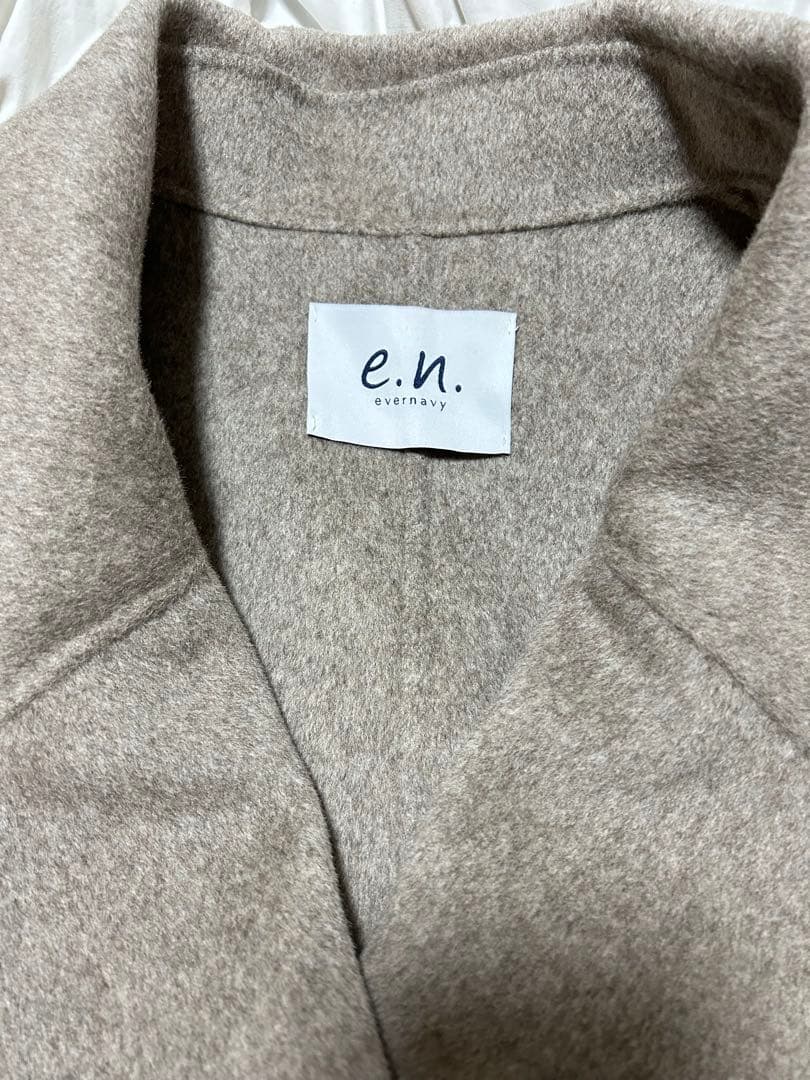 evernavy エバーネイビー リバー ピーコート ベージュ