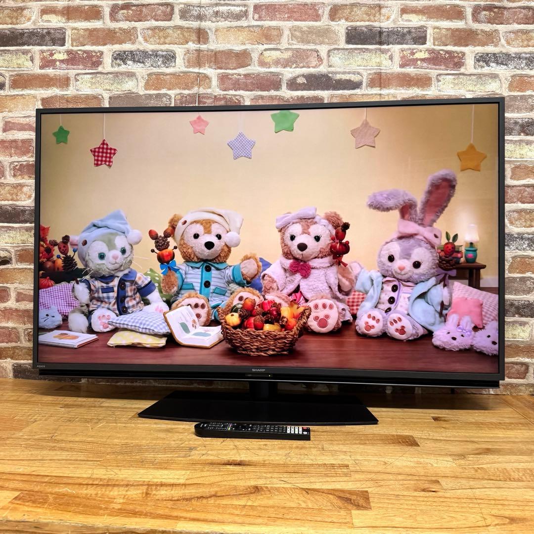 シャープ 43V型 4K液晶テレビ AQUOS 4T-C43DN2 動画アプリ○