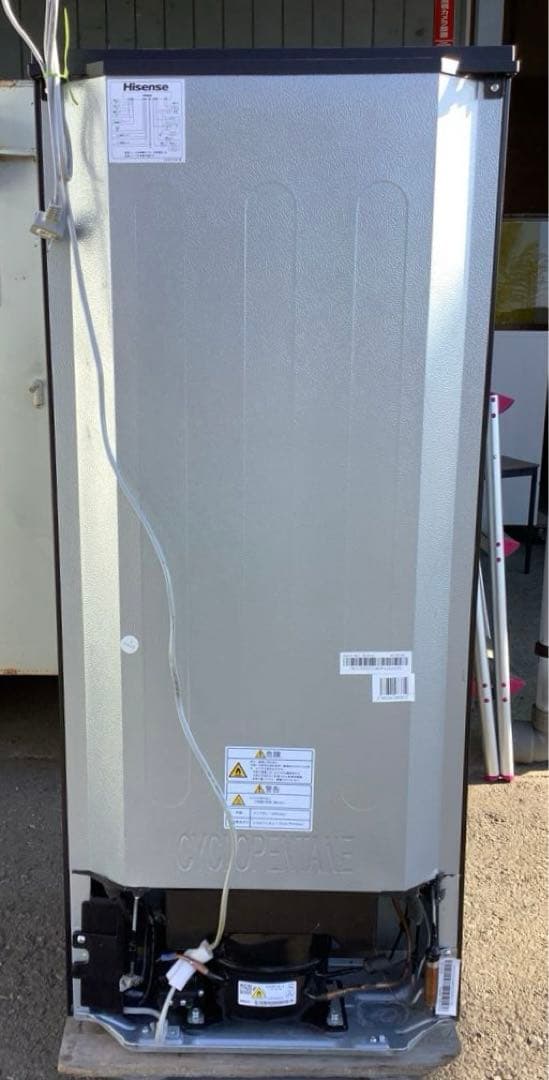 ハイセンス 2ドア 冷凍冷蔵庫 HR-G13B-BR 134L 2020年製