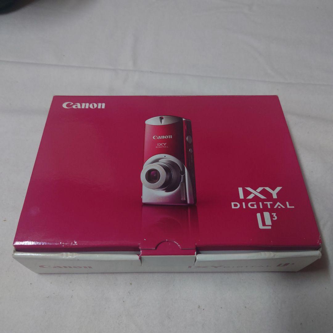 Canon IXY DIGITAL L3 レッド 500万画素・箱付き