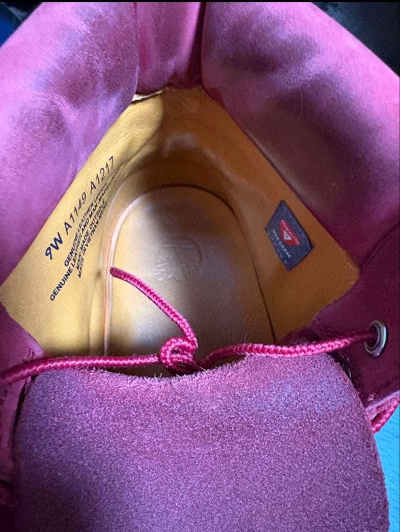 ティンバーランド　レッド 28cm