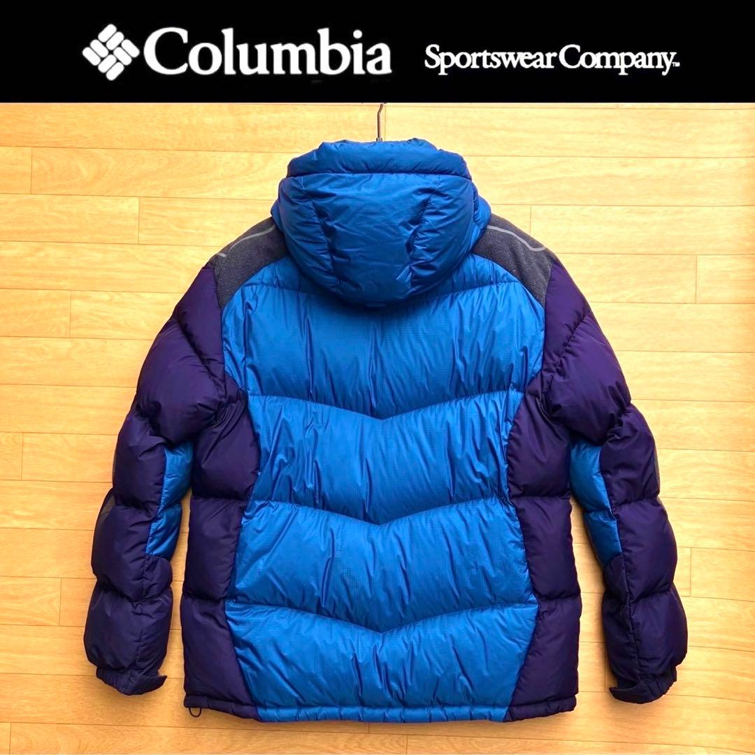 L コロンビア ダウンジャケット ダウン ダウンパーカ オムニウィンド