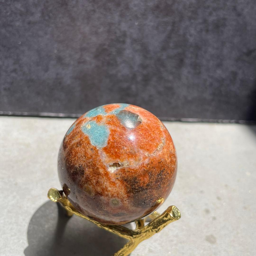 サンストーン アパタイト 共生 スフィア