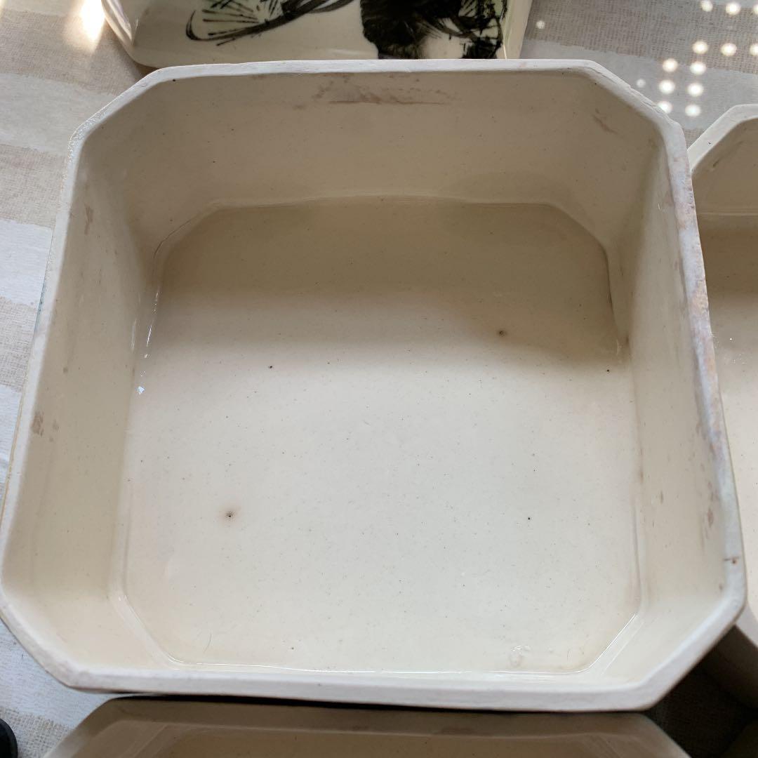 骨董品　陶器　重箱