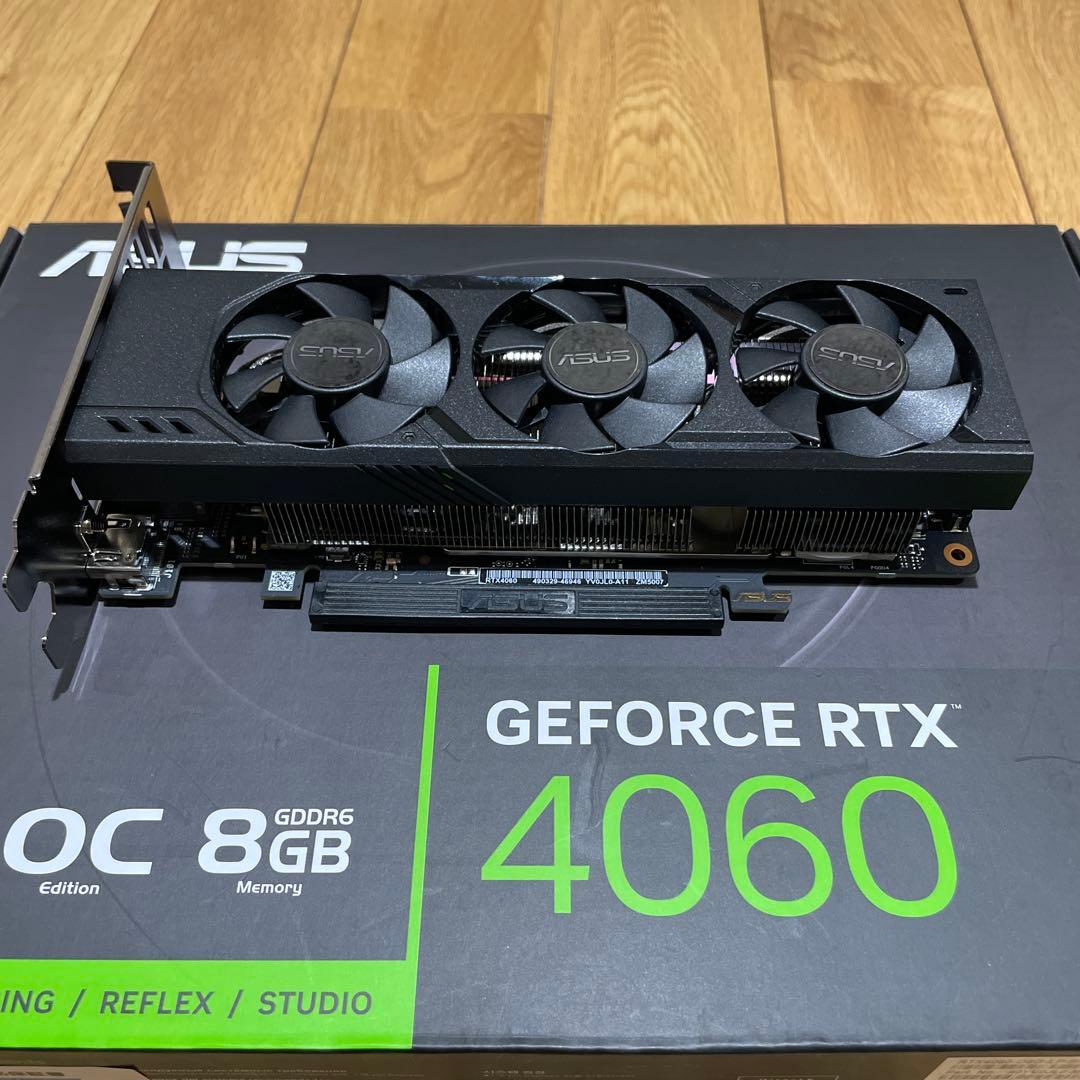 グラフィックボード・グラボ・ビデオカード ASUS GEFORCE RTX 4060 OC Edition 8GB