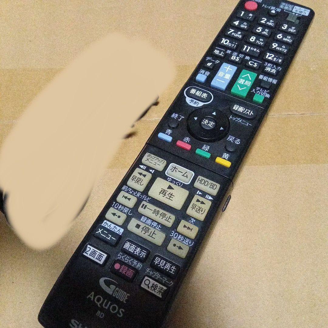 SHARP AQUOSブルーレイ BD-W560 HDD交換