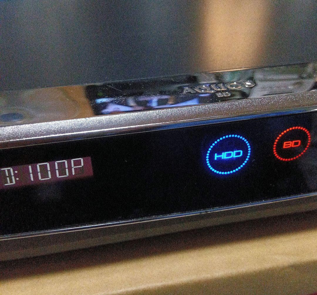 SHARP AQUOSブルーレイ BD-W560 HDD交換