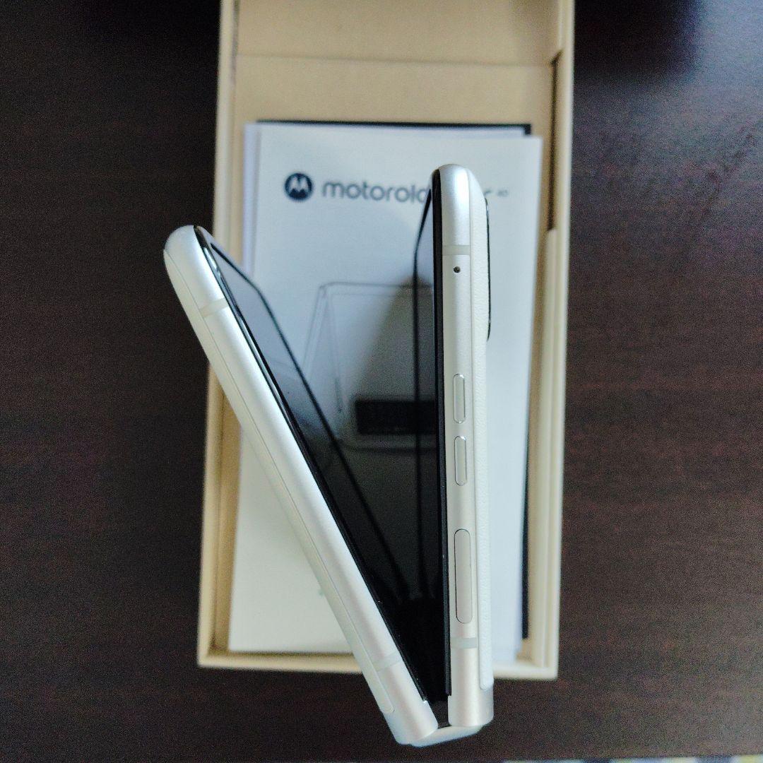 motorola razr 40 ホワイト