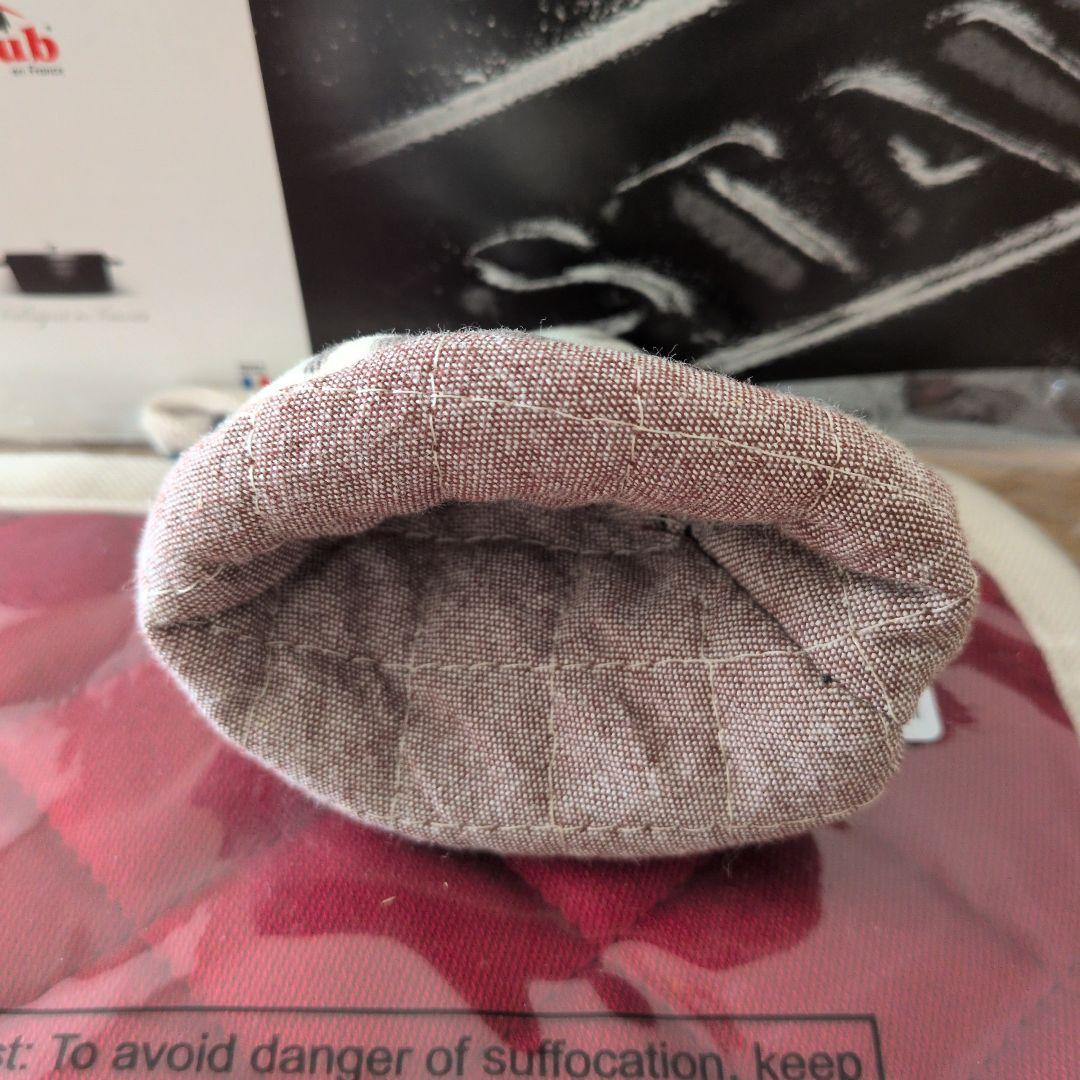 【新品未使用】Staub ココット ラウンド 14cm カンパーニュ　おまけ付き