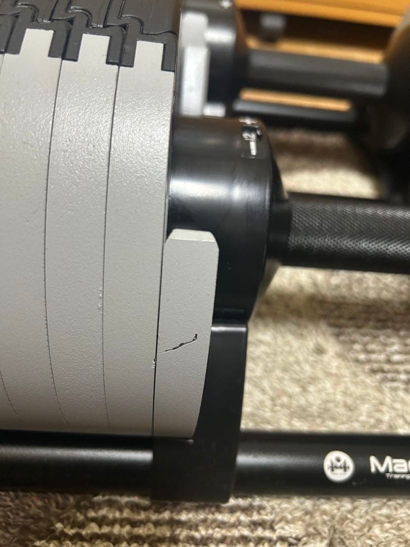 【正規品】NUOBELL 32kg 可変式ダンベル 2個セット 動作良好