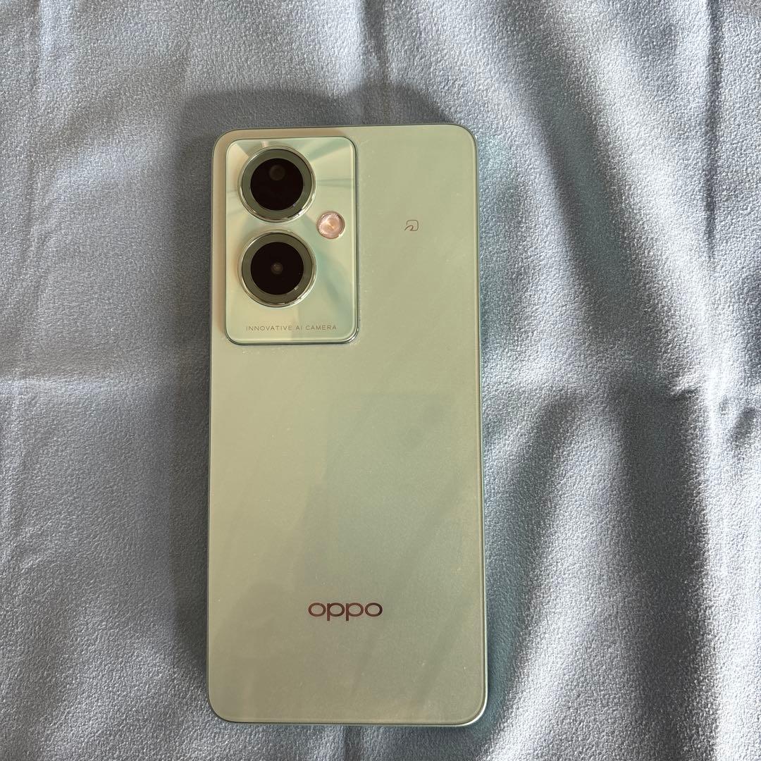 oppo A79 5G新品未使用グローグリーンおまけ付き新品未使用クリアケース