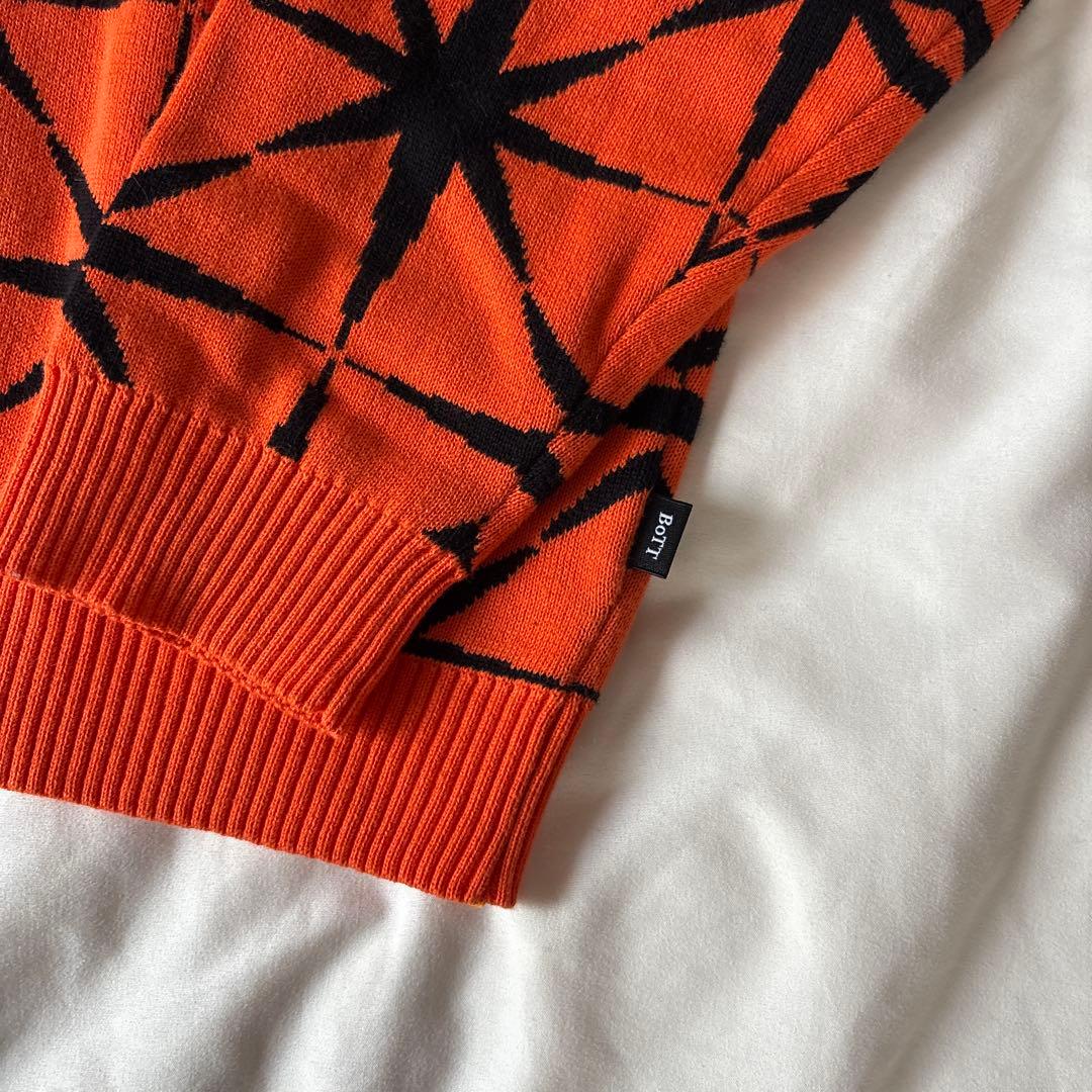 トップス BoTT SPARKLE JACQUARD KNIT SWEATER