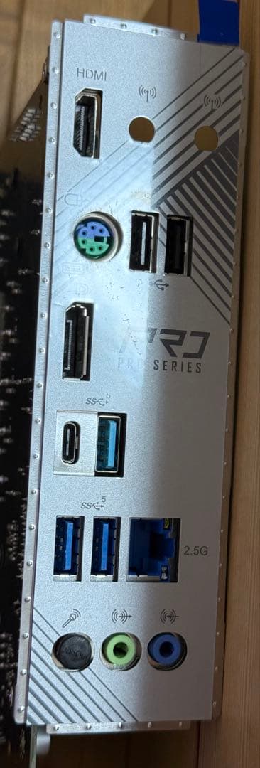 動作品だけどジャンク ASRock B760M PRO RS / D5