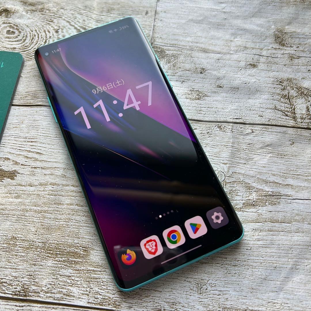 外装美品　oneplus 8 無印　ケース付