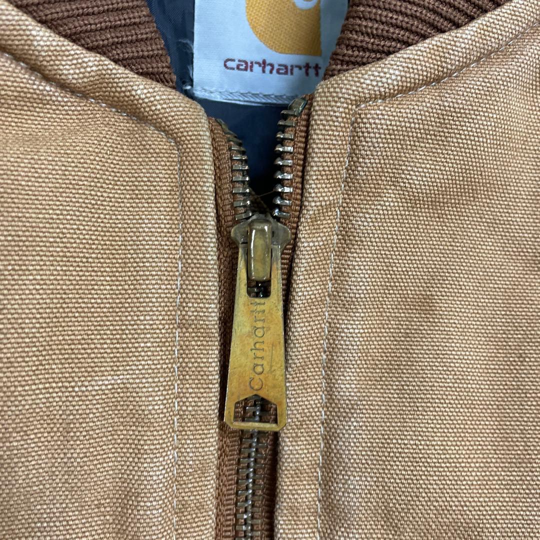 カーハート　ダックベスト　ブラウン　キルティング　ビックサイズ2XL程度