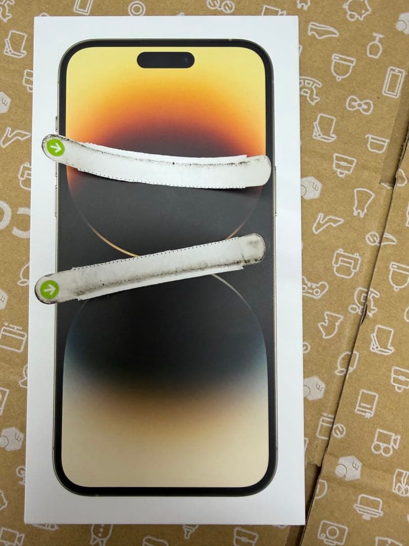 新品未使用激安‼️iPhone14 ProMaxゴールド128G本体充電100%