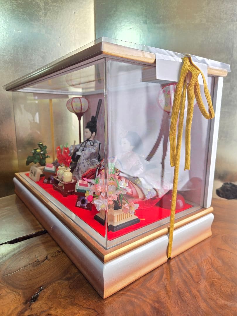 【一点限り】雛人形 ケース飾り　K59