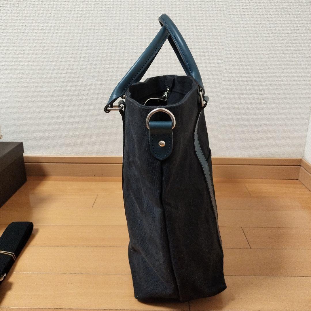 未使用品　日乃本帆布　2wayビジネスショルダーバッグ　トートバッグ