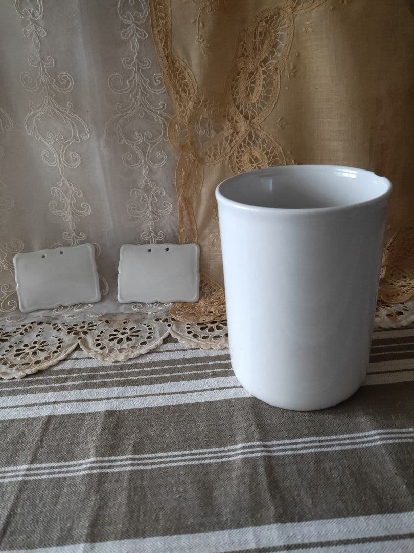 フランスアンティーク陶器プレート 陶器ポット フランスアンティーク shabby