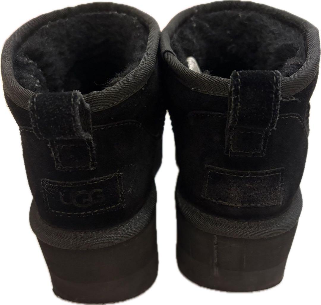 UGGムートンブーツ クラシックウルトラミニプラットフォーム