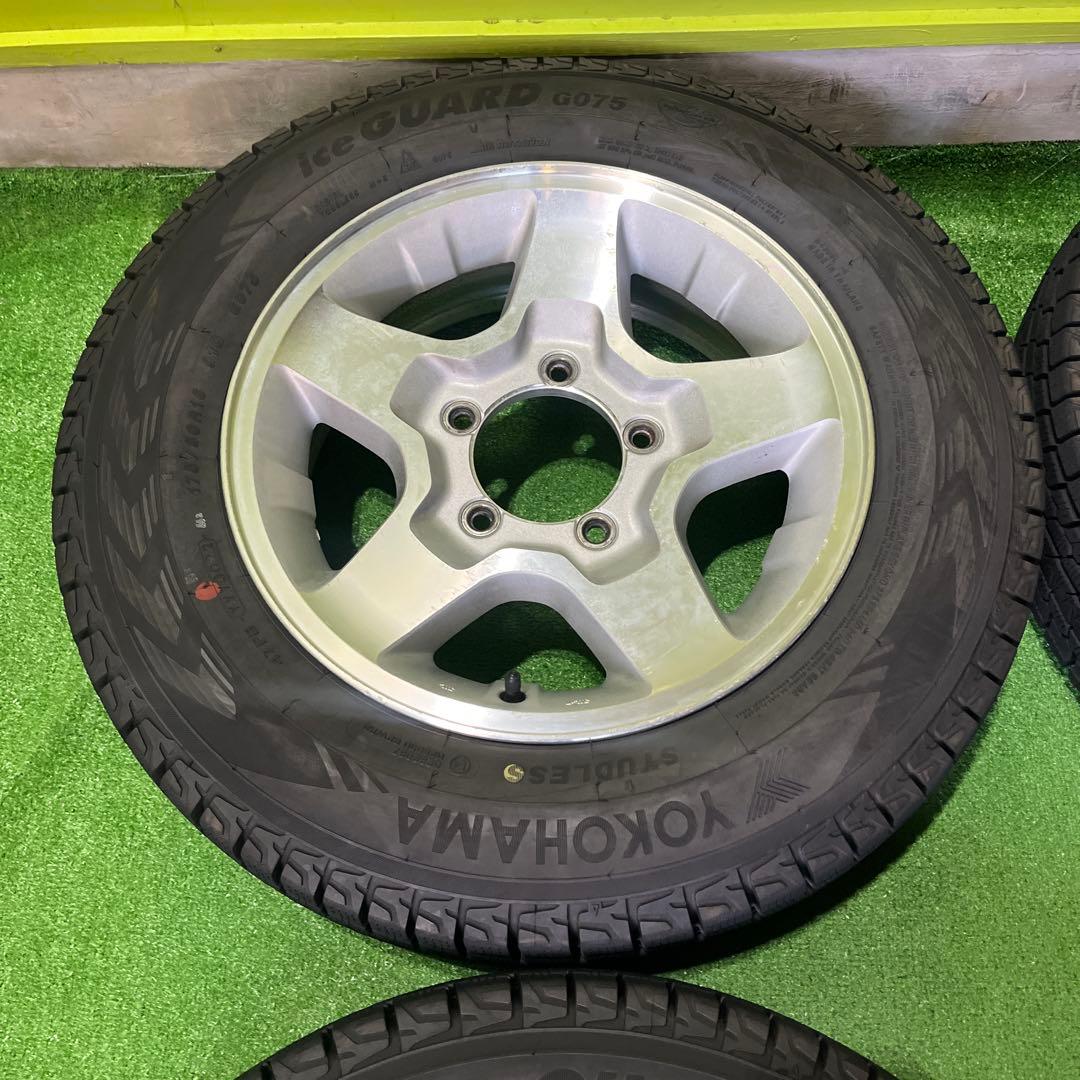 ジムニー純正アルミセット 深溝 1本分 送料込み 1665-①