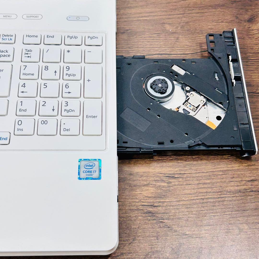 オフィス付きノートパソコン■高性能i7■SSD512GBメモリ16g■W11最新