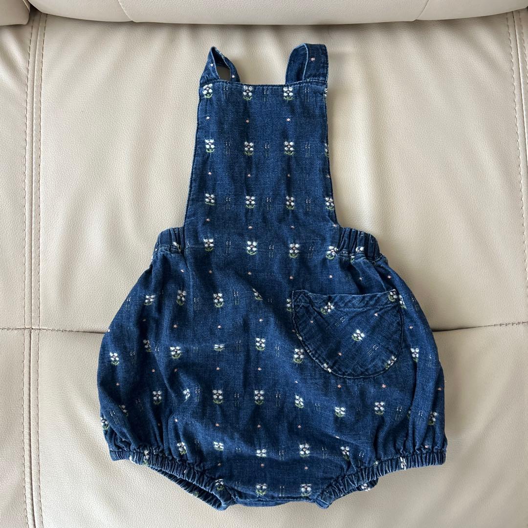 ロンパース・カバーオール soor ploom Oona Romper Embroidered Denim