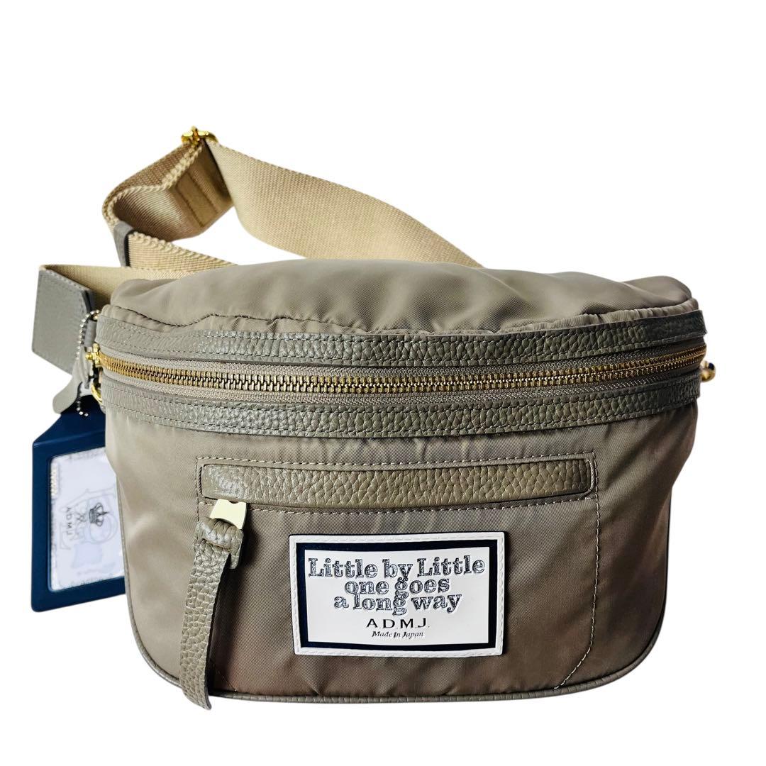 新品同様✨ ADMJ ボディーバッグ デービス 高級ナイロン イタリア製