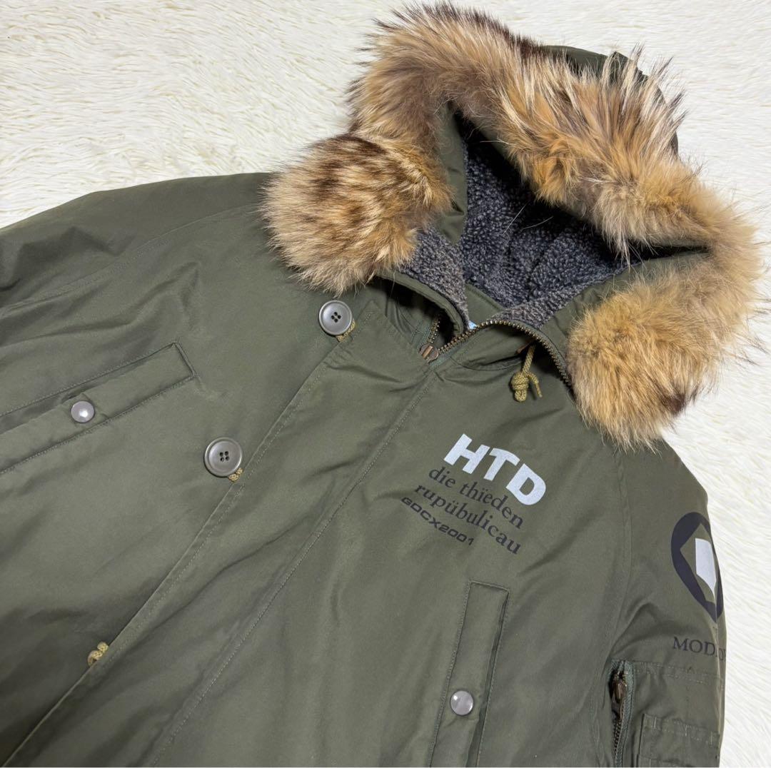 GDC グランドキャニオン archive モッズコート コヨーテ ファー XL