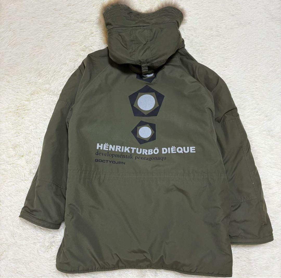 GDC グランドキャニオン archive モッズコート コヨーテ ファー XL