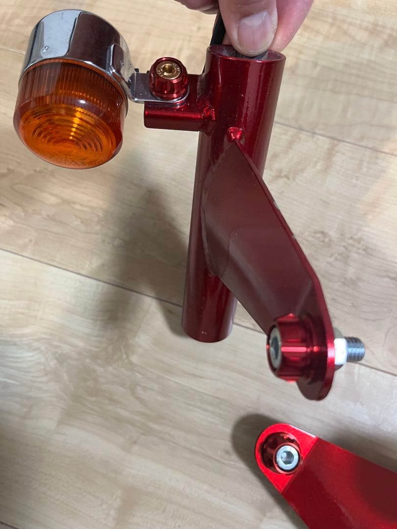 モンキー　ゴリラ　SHIFT UP ヘッドライトステー27パイ　左右セット