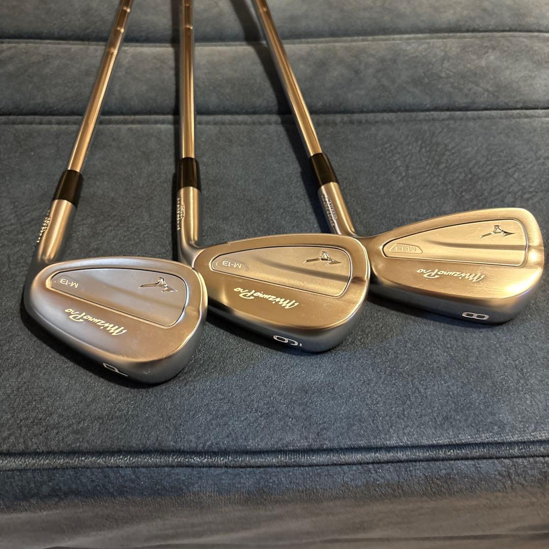 ラウンド未使用　Mizuno Pro M-13アイアン　MODUS3 110S