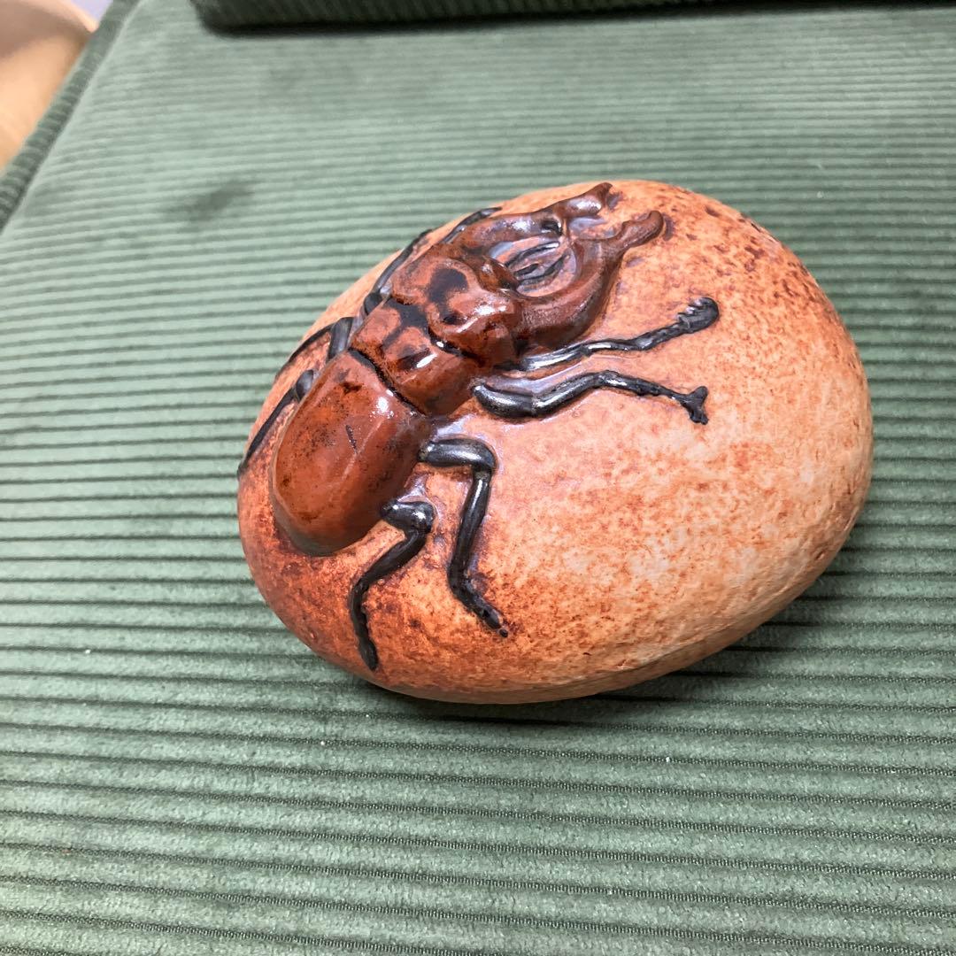 リサラーソン クワガタ　ヴィンテージ　置物　グスタフスベリ Jie scope