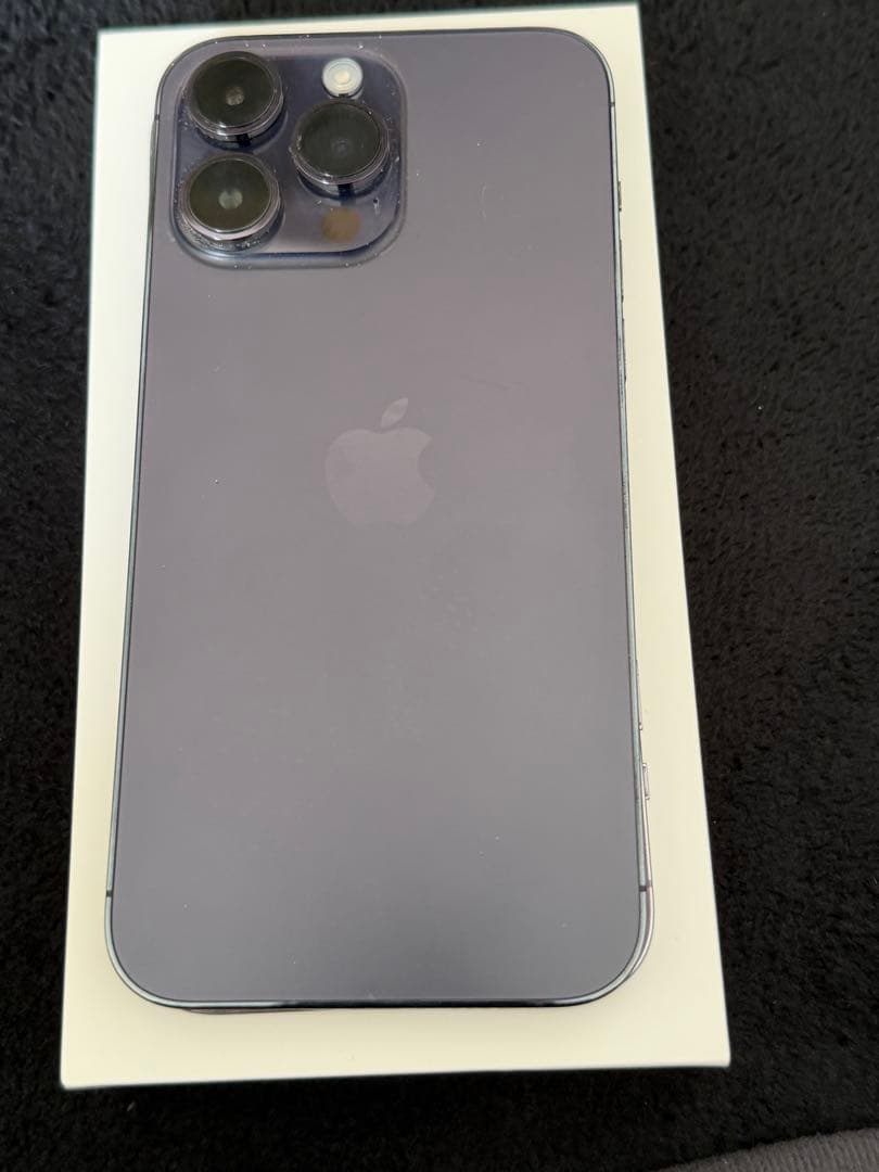 【バッテリー98%】iPhone14 proMax 256GB ディープパープル