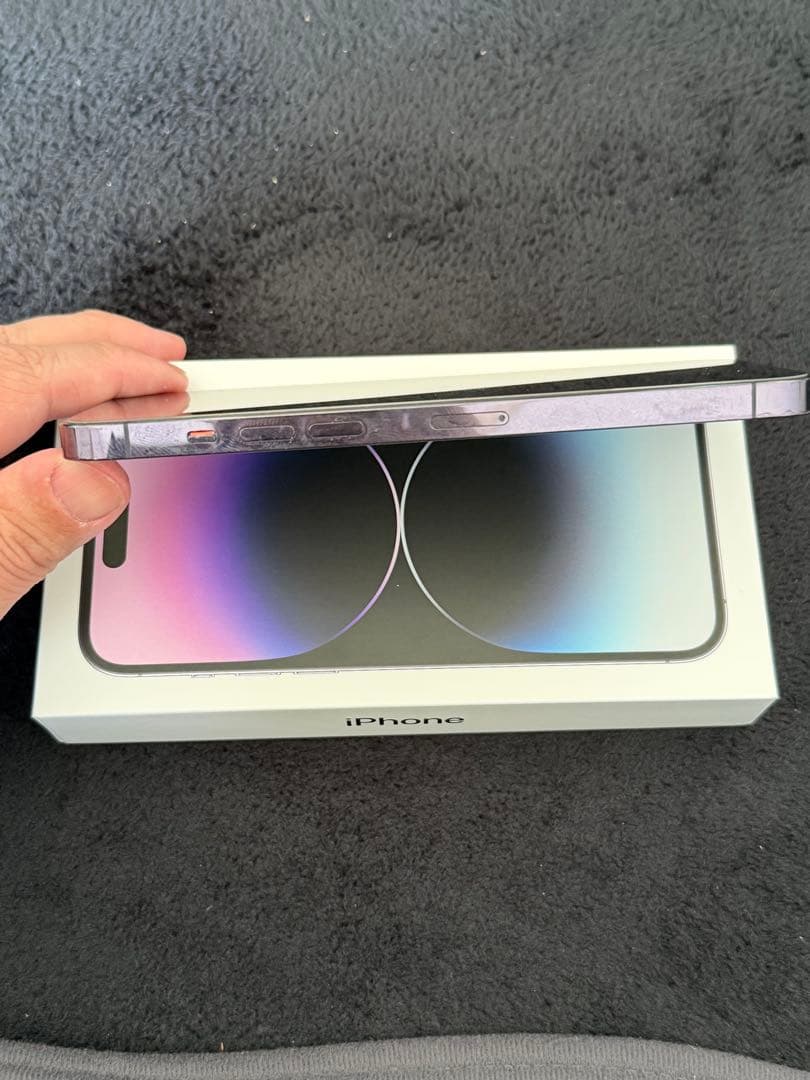 【バッテリー98%】iPhone14 proMax 256GB ディープパープル