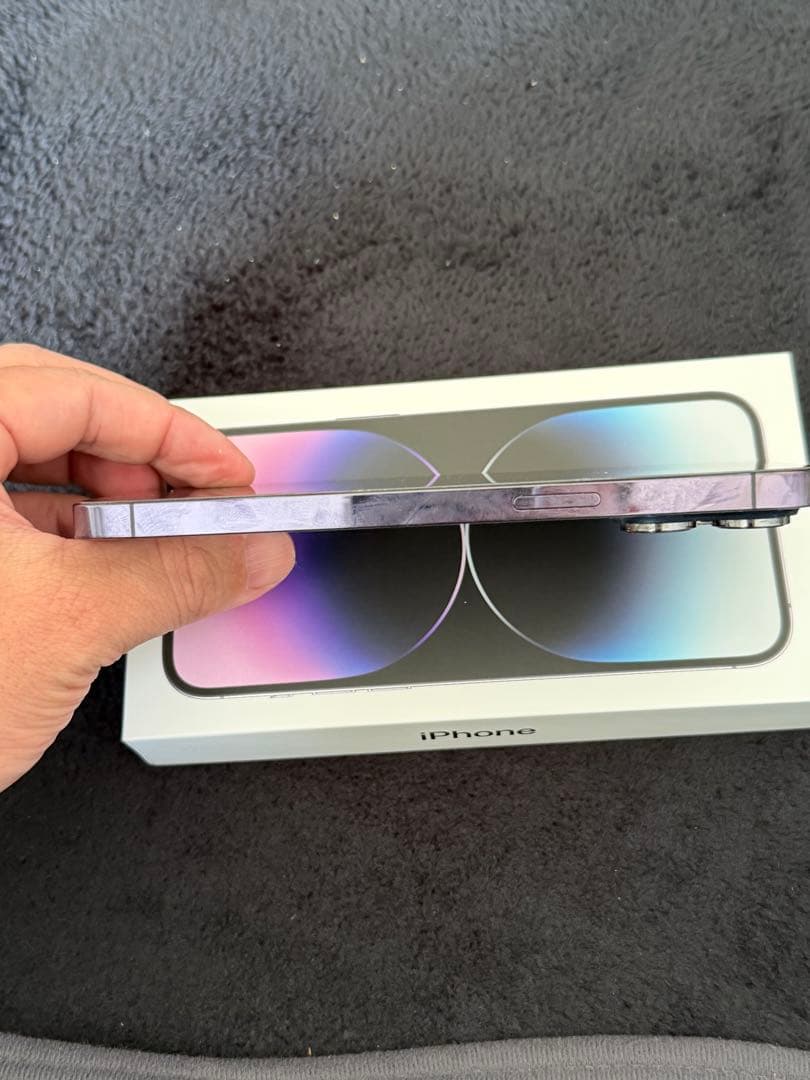 【バッテリー98%】iPhone14 proMax 256GB ディープパープル