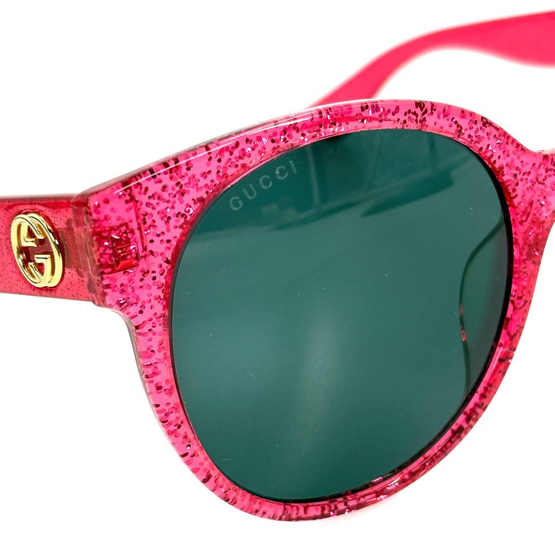 ✨未使用品✨GUCCI グッチ　サングラス　GG0035SA 005 ピンクラメ