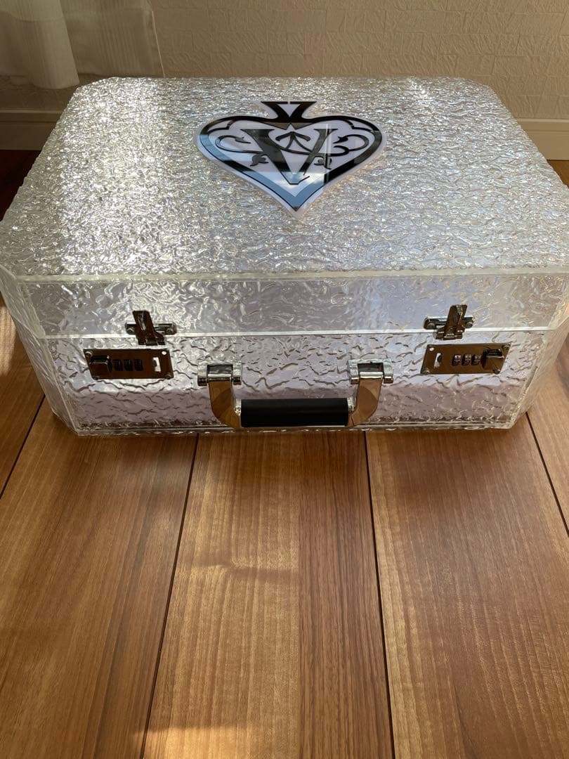 アルマンド 3本 LED 照明 ディスプレイ ケース 箱 空瓶 ビン 収納可能