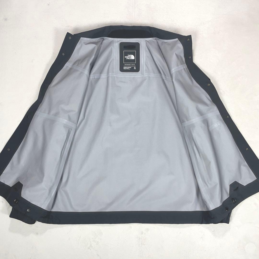 極美品 ノースフェイス フューチャーライト コーチジャケット XL チャコール