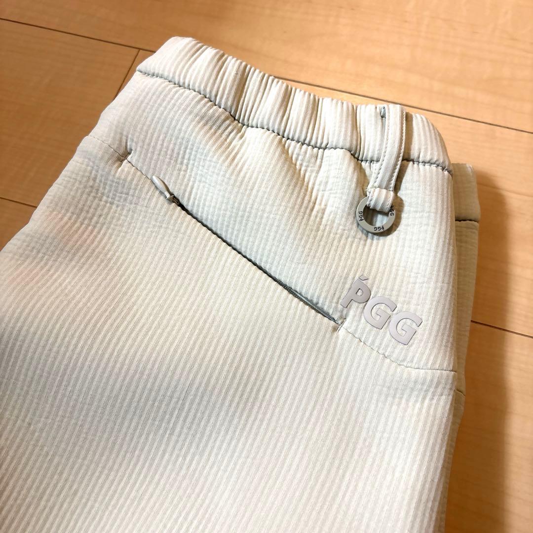 PGG ベージュ セットアップ　パーリーゲイツ　ゴルフウェア　メンズ　2025