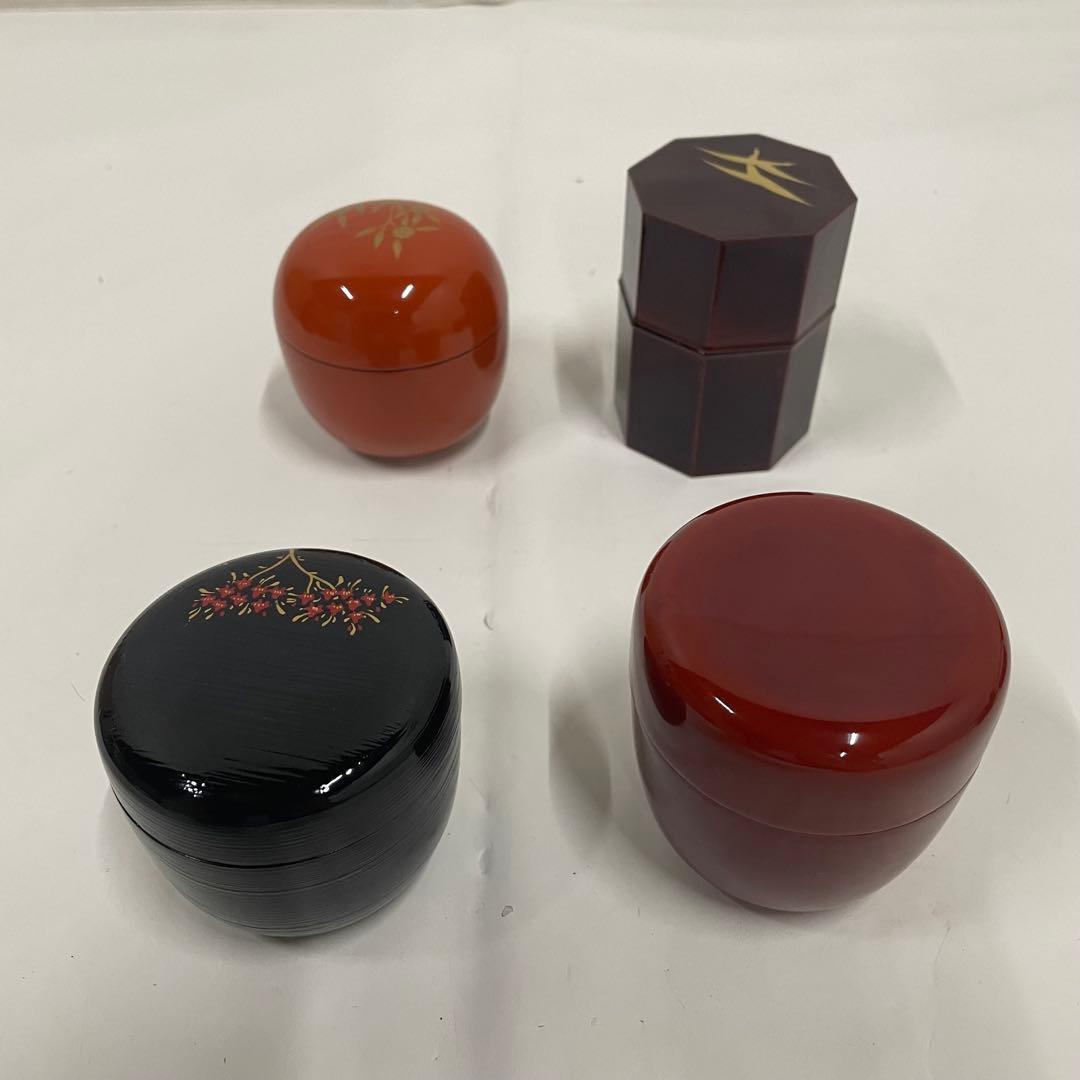 レア 井伊宗観好 十二月茶器 月次茶器 塗師 峰春 棗 骨董 漆器 アンティーク